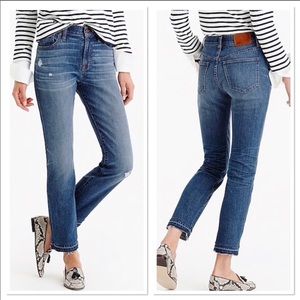 J.Crew Vintage Cropped High-Rise Jeans